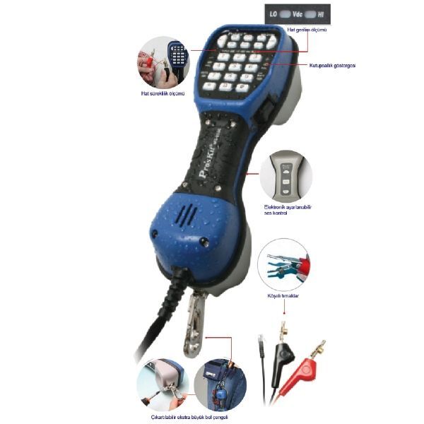 Proskit MT-8100 Telefon Hattı Test Cihazı