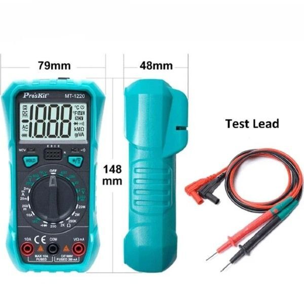 Proskit MT-1220 Dijital Multimetre Ölçü Aleti