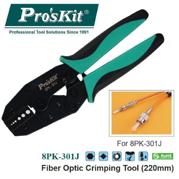 Proskit 8PK-301J Fiber Optik Sıkma Pensesi