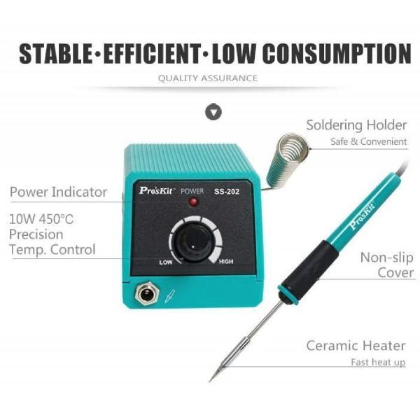 Proskit SS-202F 10W Mini Havya İstasyonu
