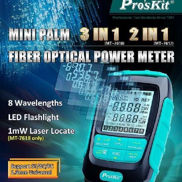 Proskit MT-7618 Fiber Optik Kablo Test Cihazı