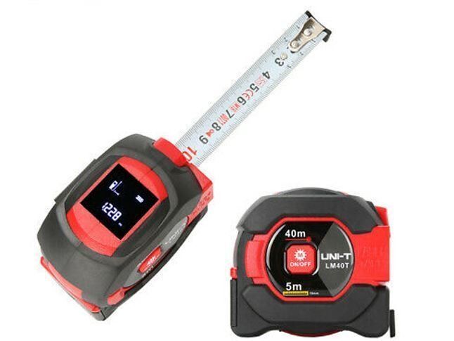 Unit LM40T Lazer Mesafe Ölçer Şerit Metre