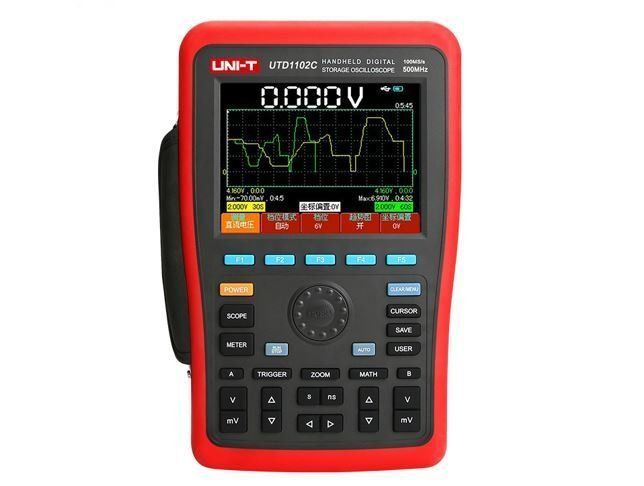 Unit UTD1102C El Tipi 100Mhz Dijital Osiloskop