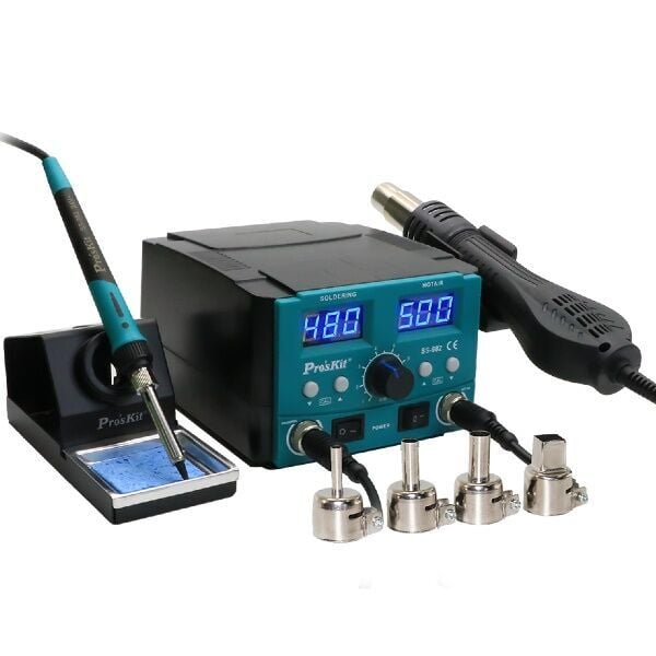 Proskit SS-982B 750W Sıcak Hava Üflemeli Havya İstasyonu