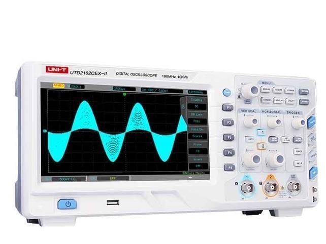 Unit UTD2102CEX-II 2 Kanal 100MHz Dijital Osiloskop