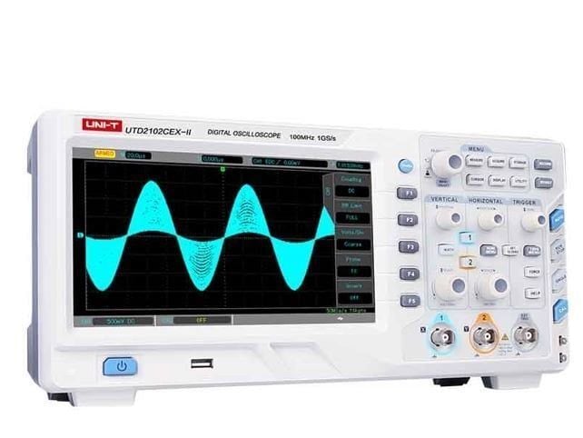 Unit UTD2102CEX-II 2 Kanal 100MHz Dijital Osiloskop