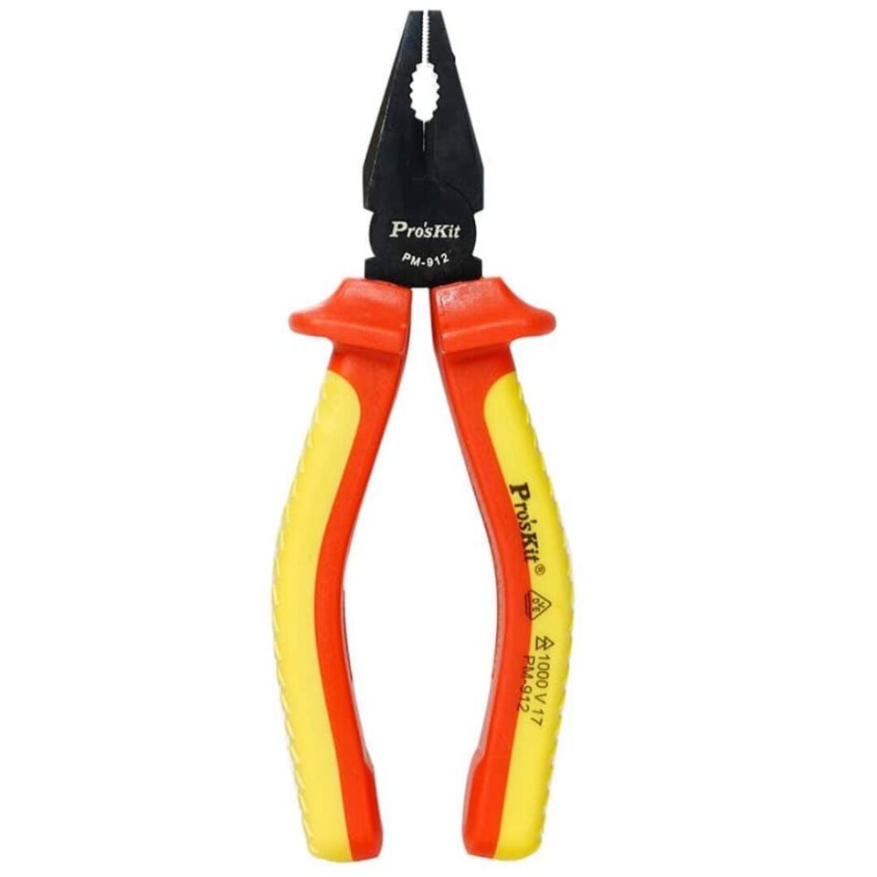Proskit PM-912 VDE 1000V 175mm İzoleli Elektrikçi Pense