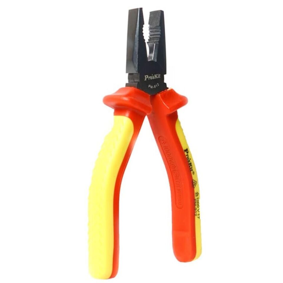 Proskit PM-912 VDE 1000V 175mm İzoleli Elektrikçi Pense