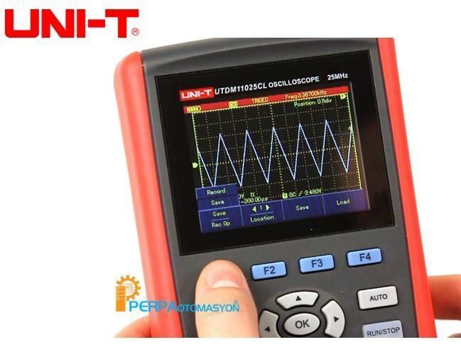 Unit UTD1025CL El Tipi 25Mhz Osiloskop