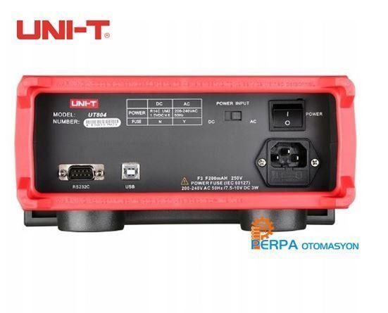 Unit UT804 Masa Tipi True RMS Dijital Multimetre