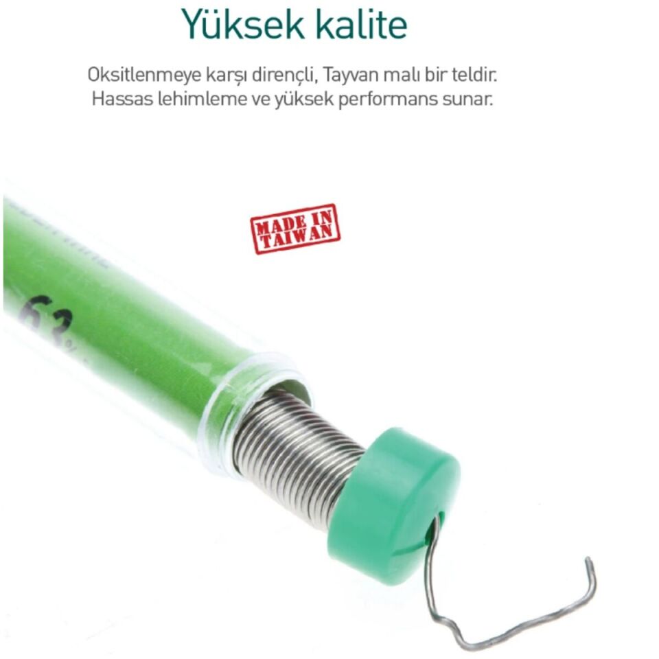 Proskit 9S001 1mm Tüp Lehim Teli
