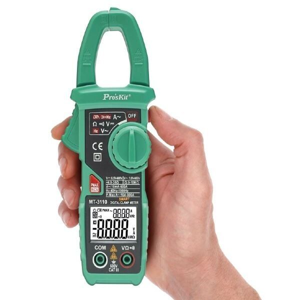 Proskit MT-3110 600A AC Akıllı Pensampermetre Kalibrasyonlu