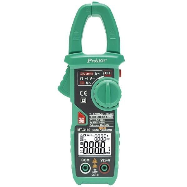 Proskit MT-3110 600A AC Akıllı Pensampermetre Kalibrasyonlu