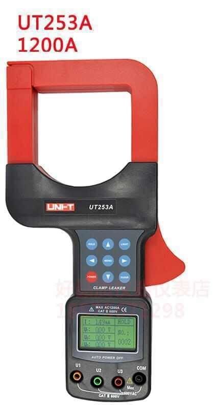 Unit UT 253A Geniş Ağızlı Kaçak Akım Ölçer Pensampermetre