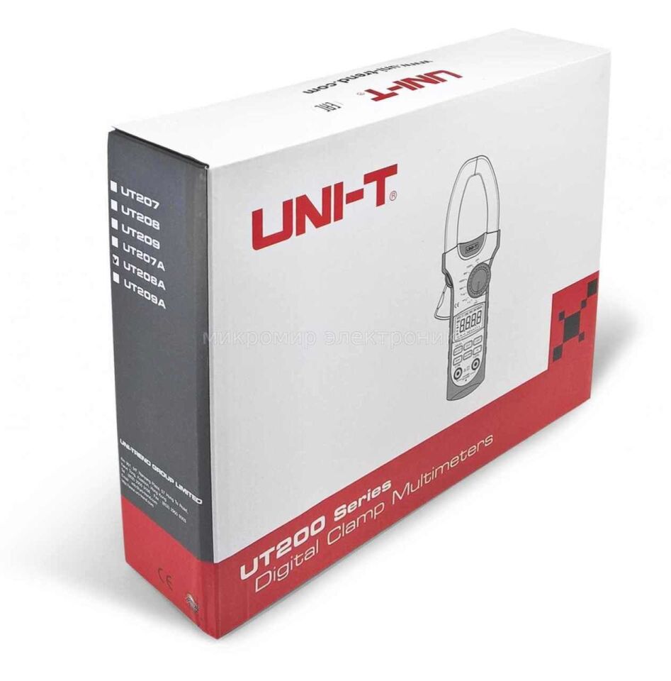 Unit UT208A 1000A AC/DC Dijital Pensampermetre