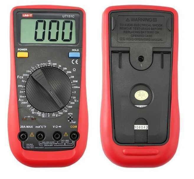 Unit UT151C Dijital Multimetre Ölçü Aleti