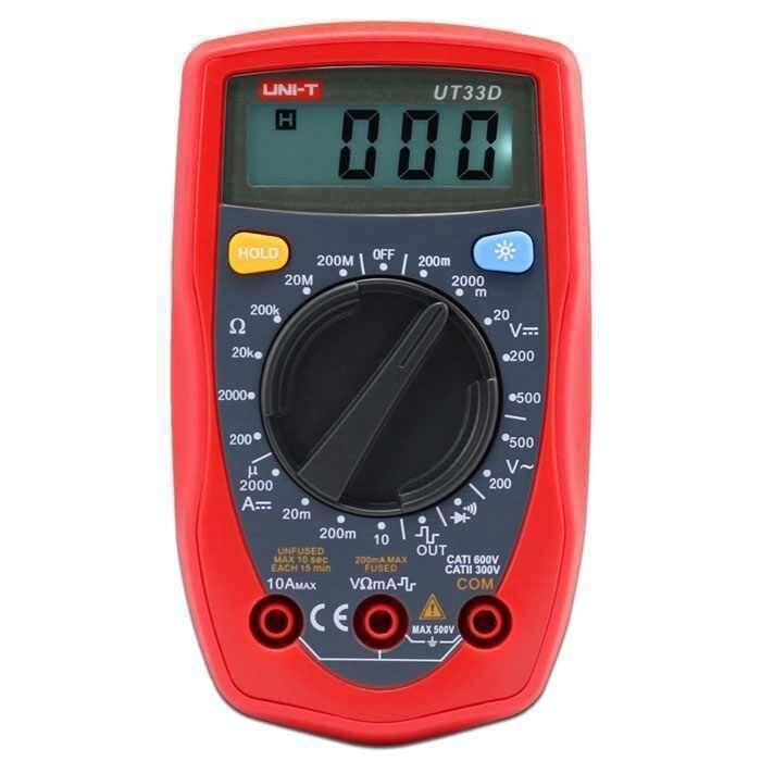 Unit UT33D Dijital Multimetre