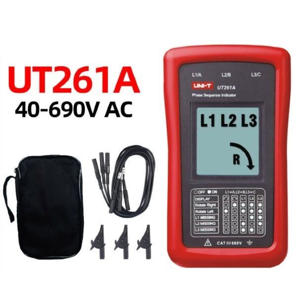 Unit UT 261A Faz Sırası Ölçer
