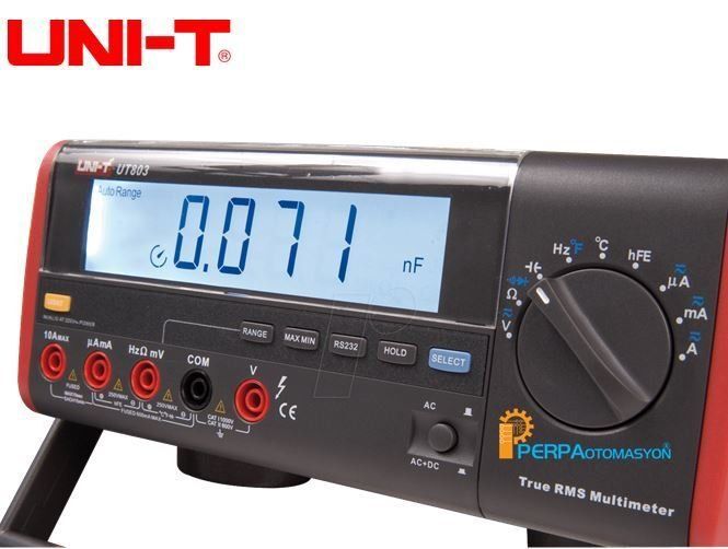 Unit UT803 Masa Tipi Dijital Multimetre