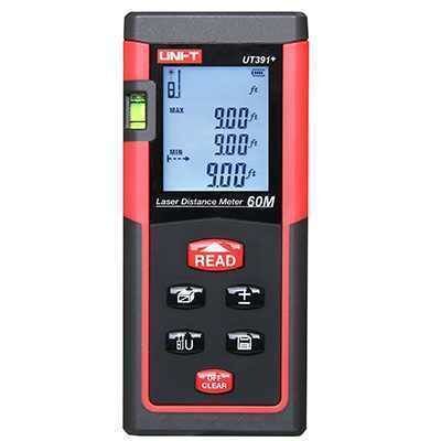 Unit UT 391 Lazerli Mesafe ölçer Lazer Metre