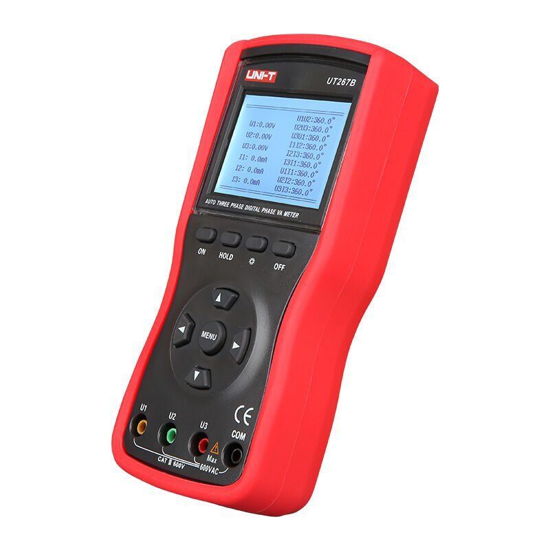 Unit UT267B Akıllı Tip Üç Fazlı Dijital Voltampermetre