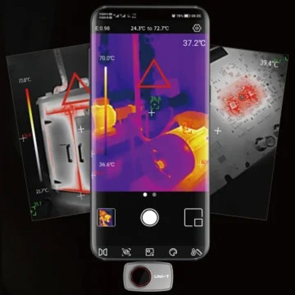 Unit UTi720M 256x192 Android Telefon Termal Kamera