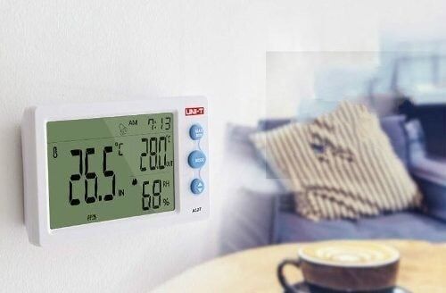 Unit A12T Dijital Termometre Sıcaklık Nem Ölçer