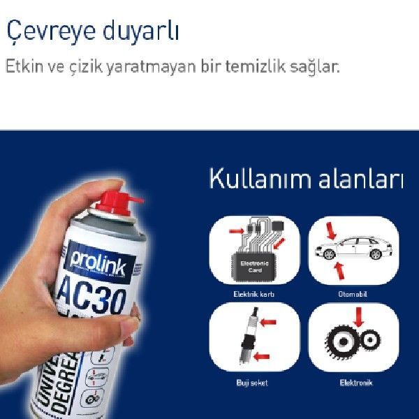 Prolink AC30 Yağsız Kontak Sprey 200ml