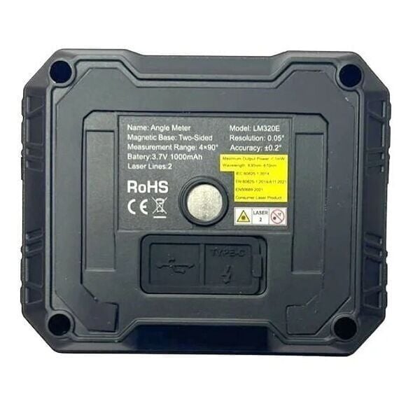Unit LM320E Yüksek Hassasiyetli Açı Ölçer