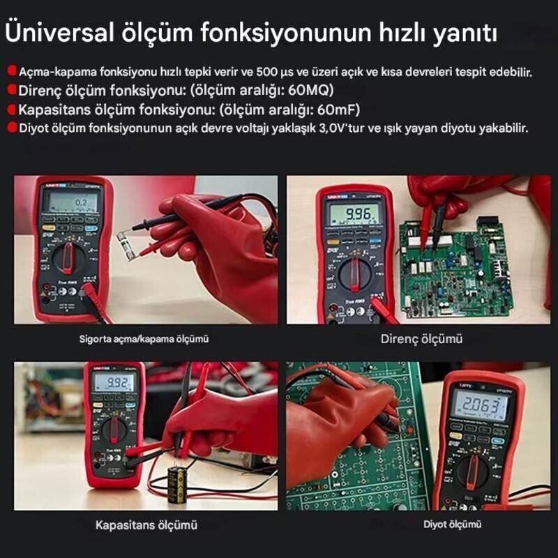 Unit UT197PV Endüstriyel Profesyonel Multimetre