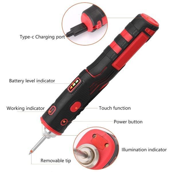 Prolink PF-006 11W Şarjlı ve Pilli Usb Kalem Havya
