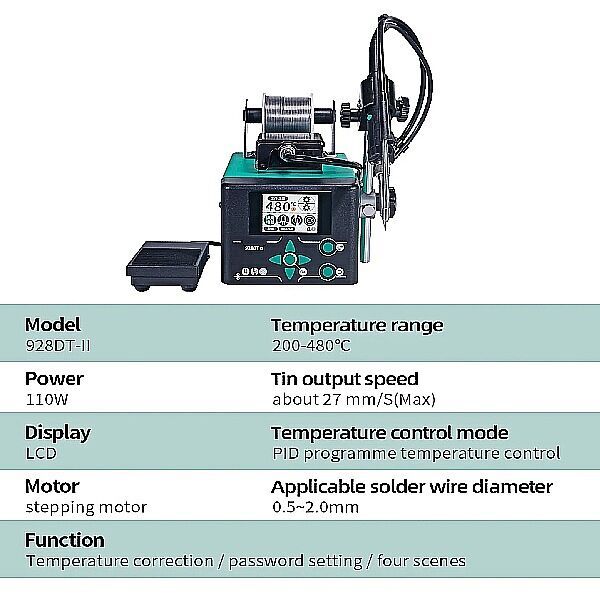 Prolink P-28DT-II 110W Yüksek Frekans Lehimleme İstasyonu