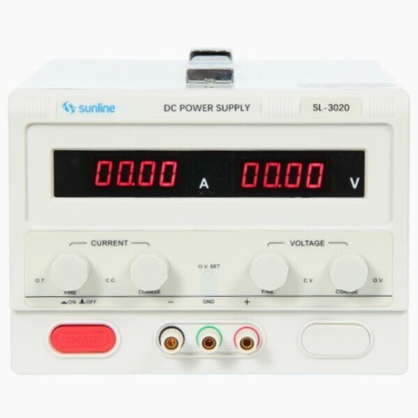 Sunline SL-3020S 30V 20A Ayarlanabilir DC Güç Kaynağı