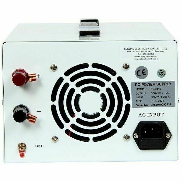 Sunline SL-7510 75V 10A Ayarlanabilir DC Güç Kaynağı