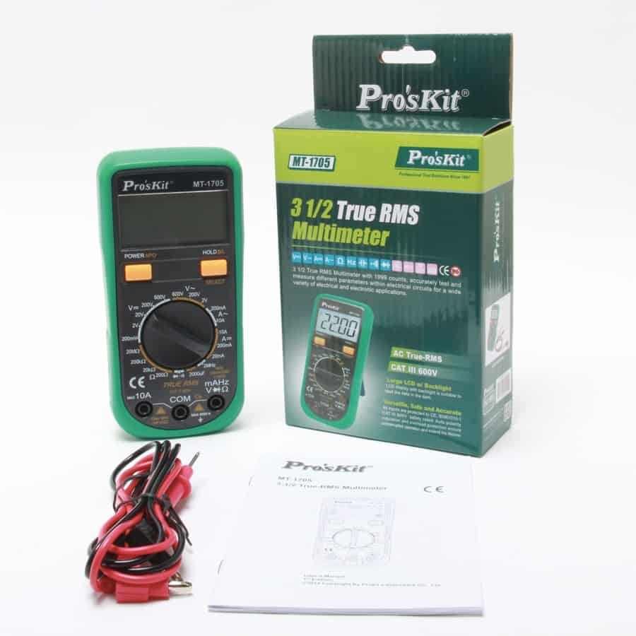Proskit MT-1705 True RMS Kompakt Multimetre